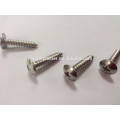 large stock stainless steel truss head screw with self tapping screw point